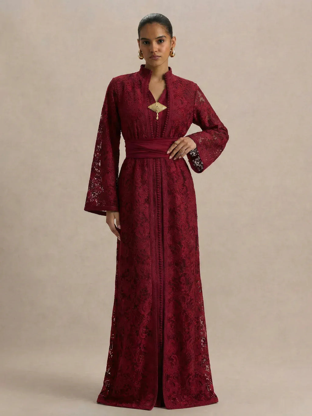 Kaftan Bruid Rood