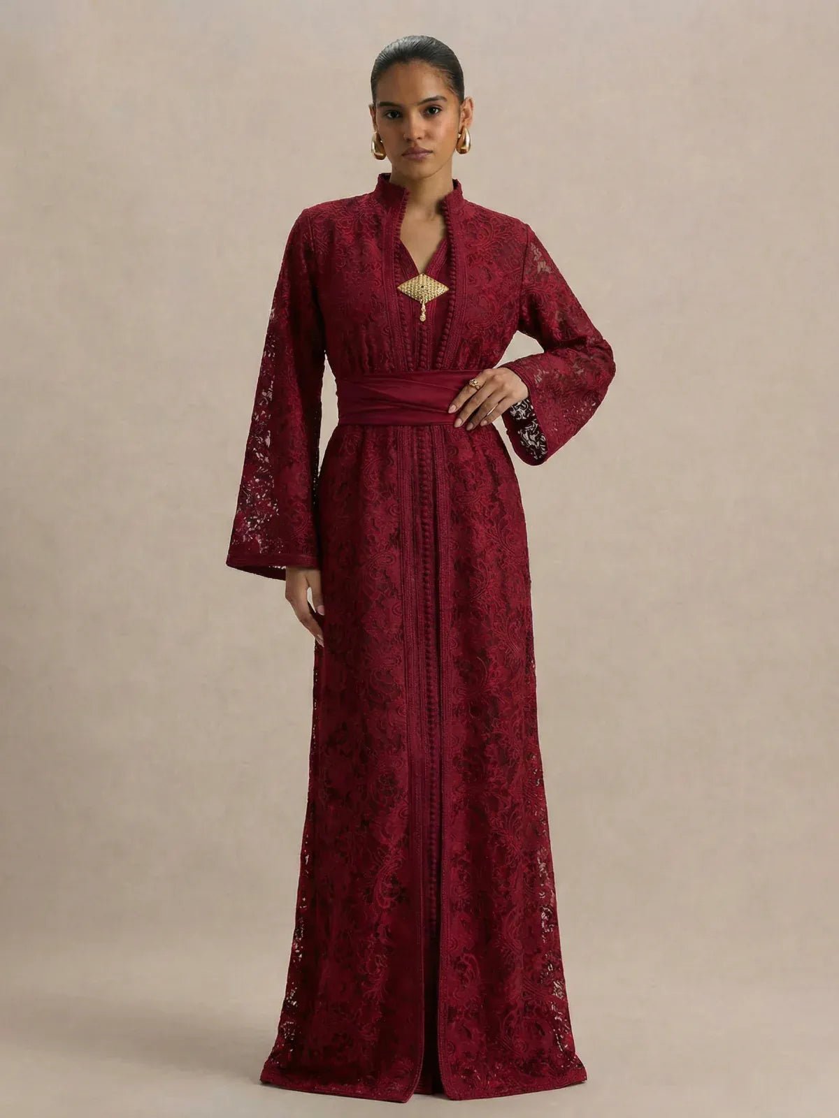 Kaftan Bruid Rood