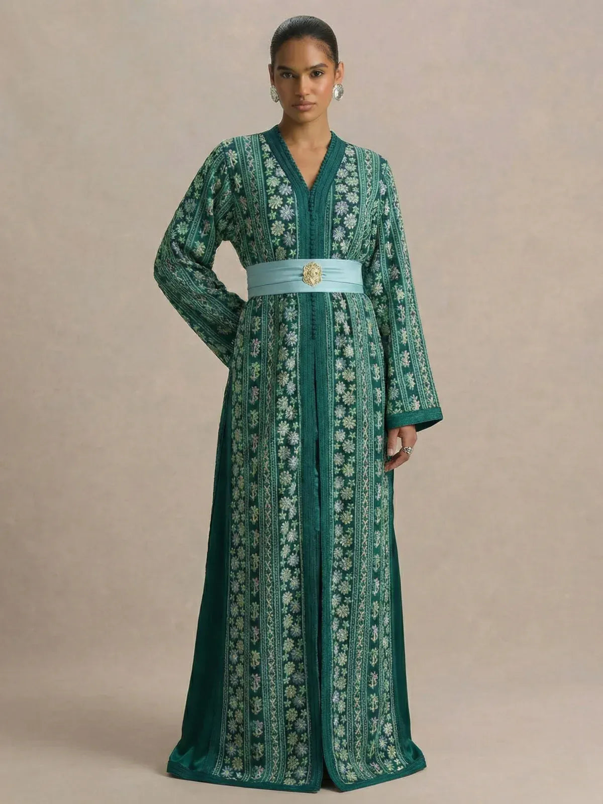 Kaftan Hochzeit Grün