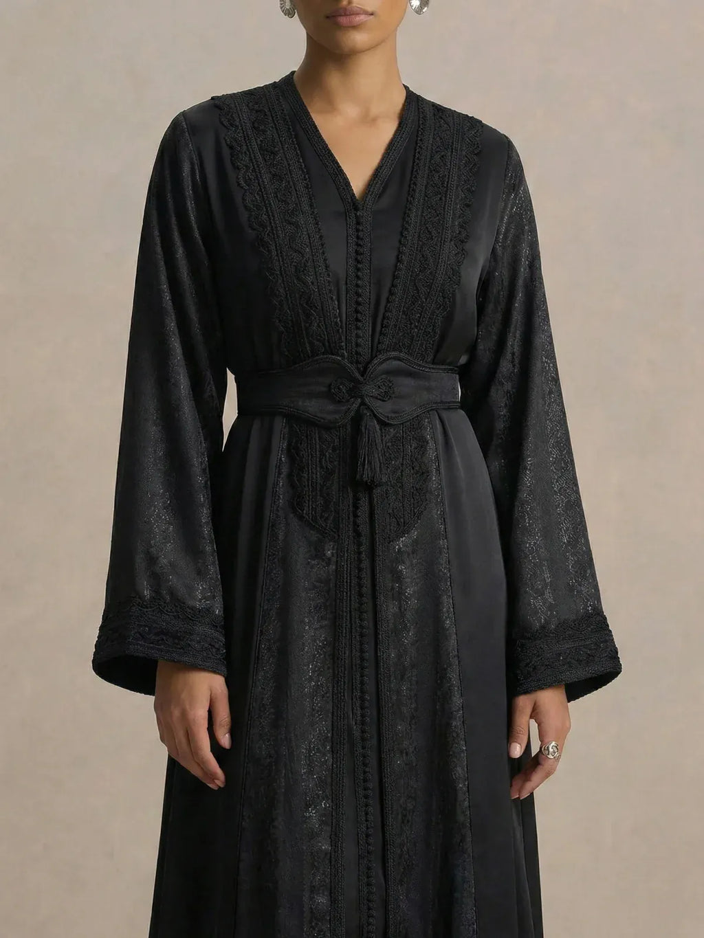 Kaftan Wedding Black (minor imperfection)