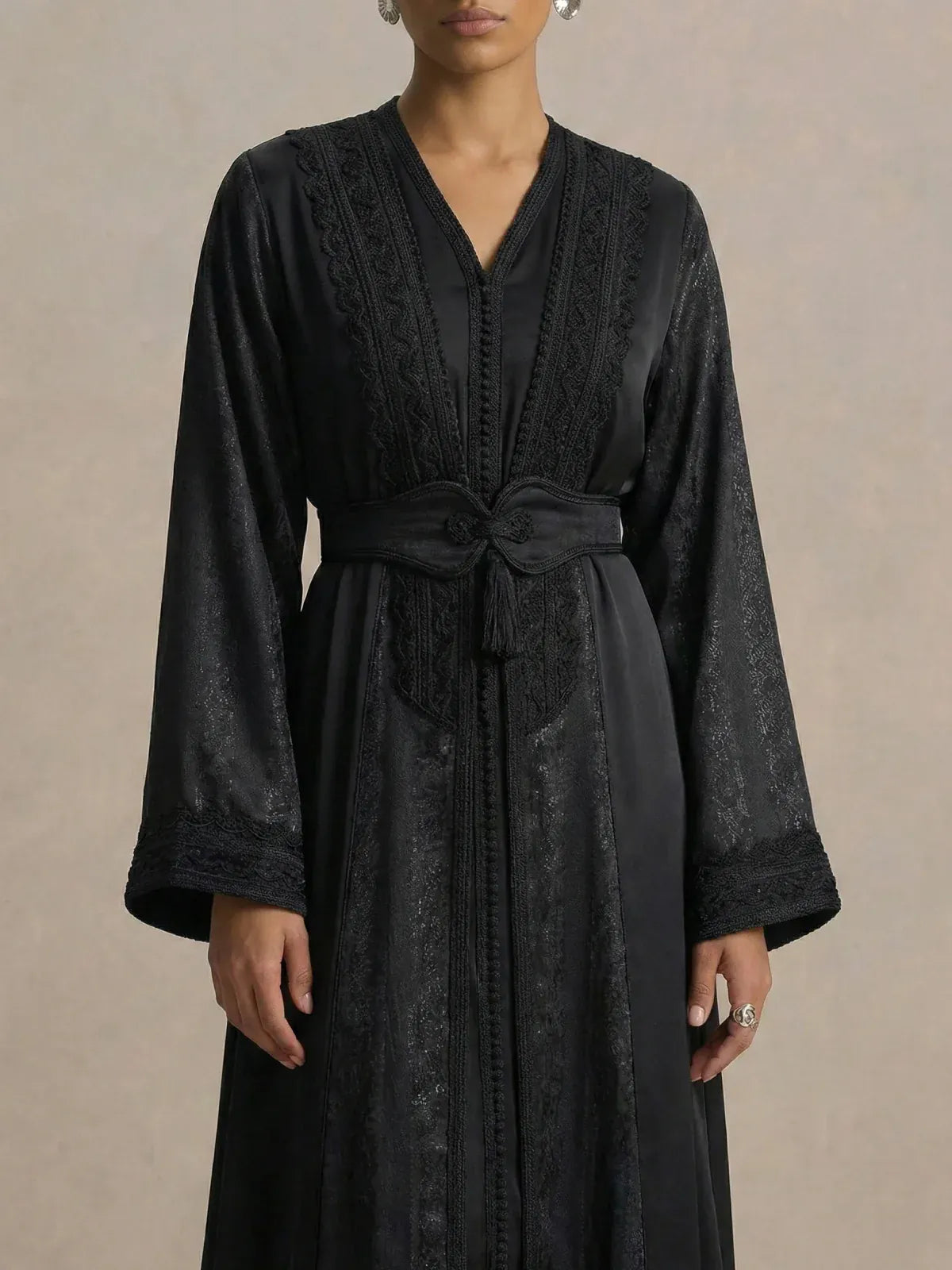Kaftan Wedding Black (minor imperfection)