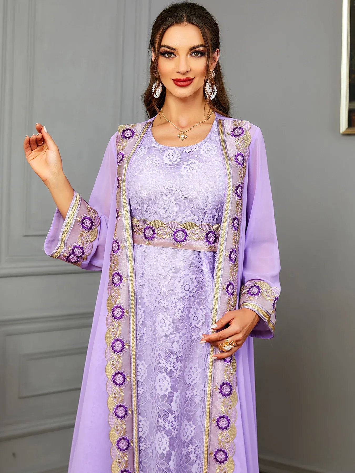 Kaftan Fuchsia