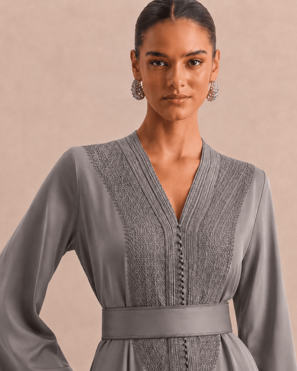 Kaftan Grau