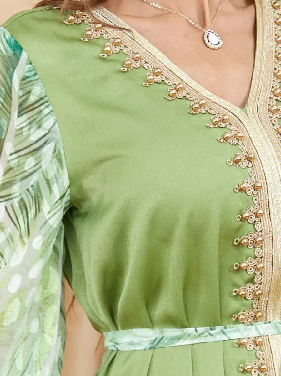 Kaftan Groen Pistache