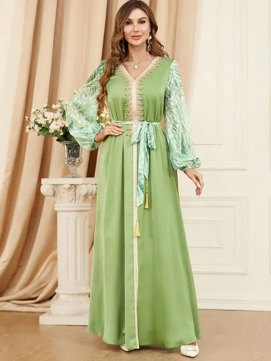 Kaftan Groen Pistache