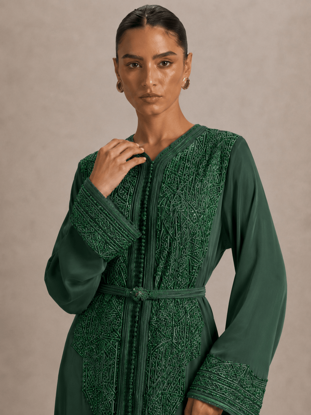 Kaftan Hlel Green