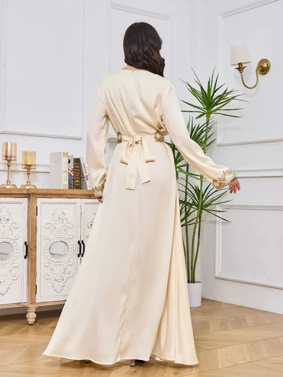 Kaftan Jurk Wit