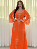 Kaftan Marokkaans Oranje