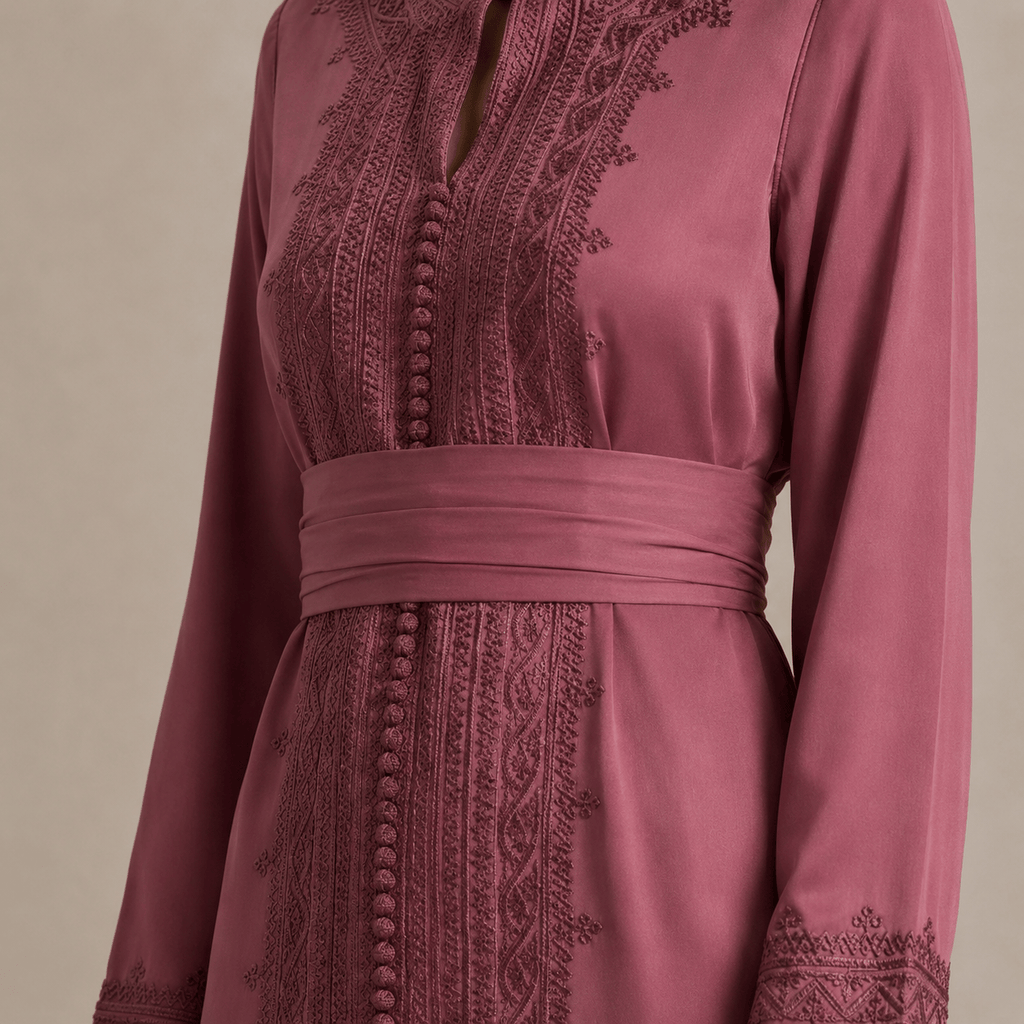 Kaftan Moroccan Pink