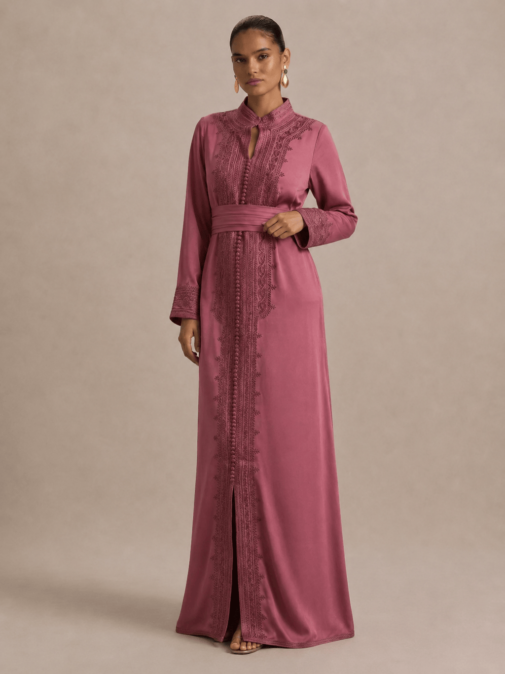 Kaftan Moroccan Pink