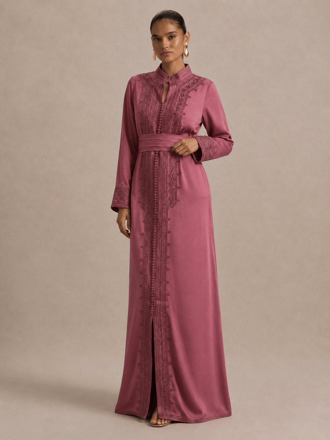 Kaftan Moroccan Pink