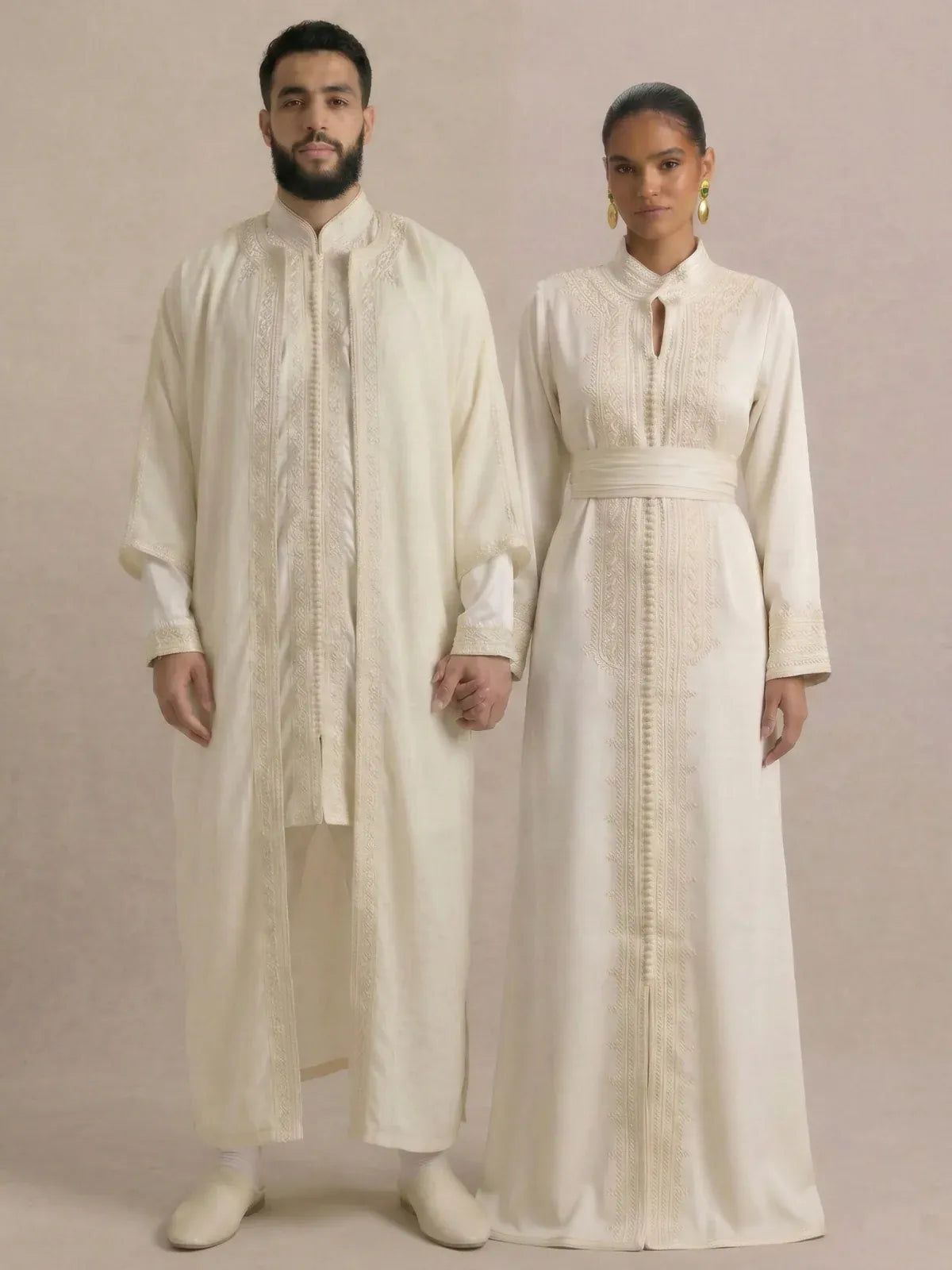 Kaftan Moroccan White
