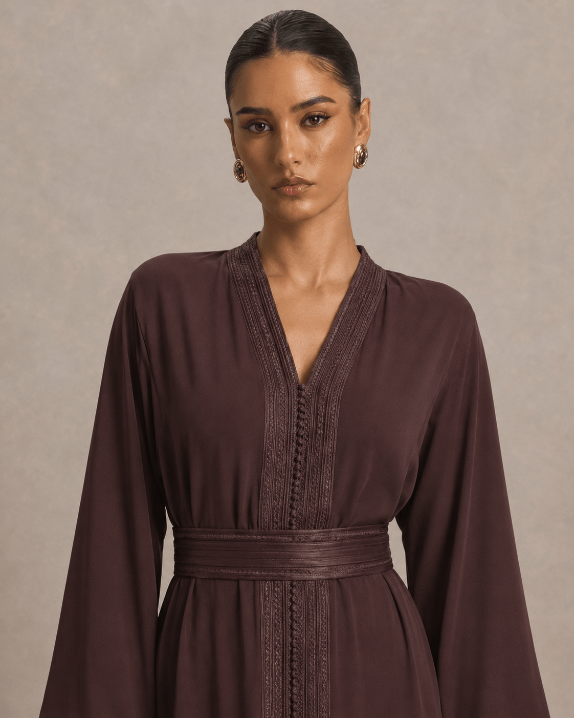 Kaftan Marokkanisch Schwarz