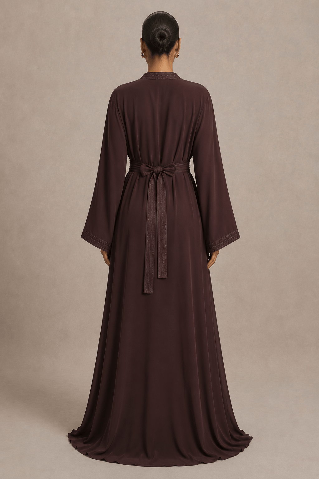 Kaftan Marokkanisch Schwarz
