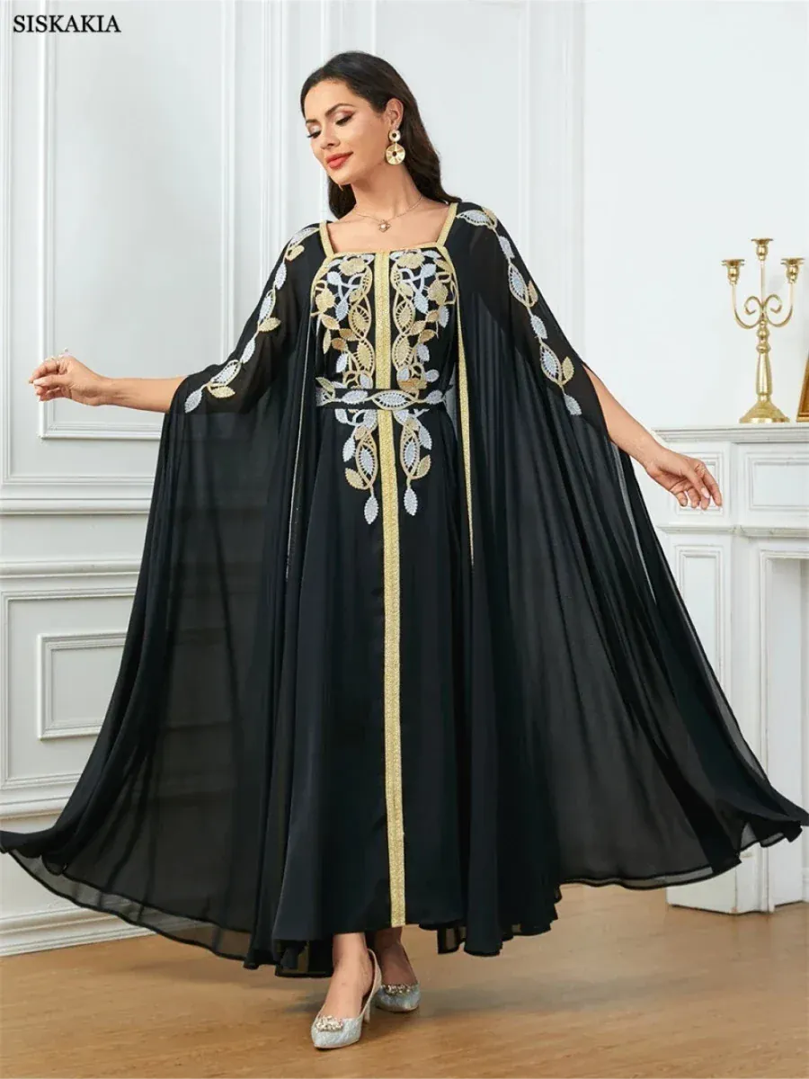 Kaftan with Cape