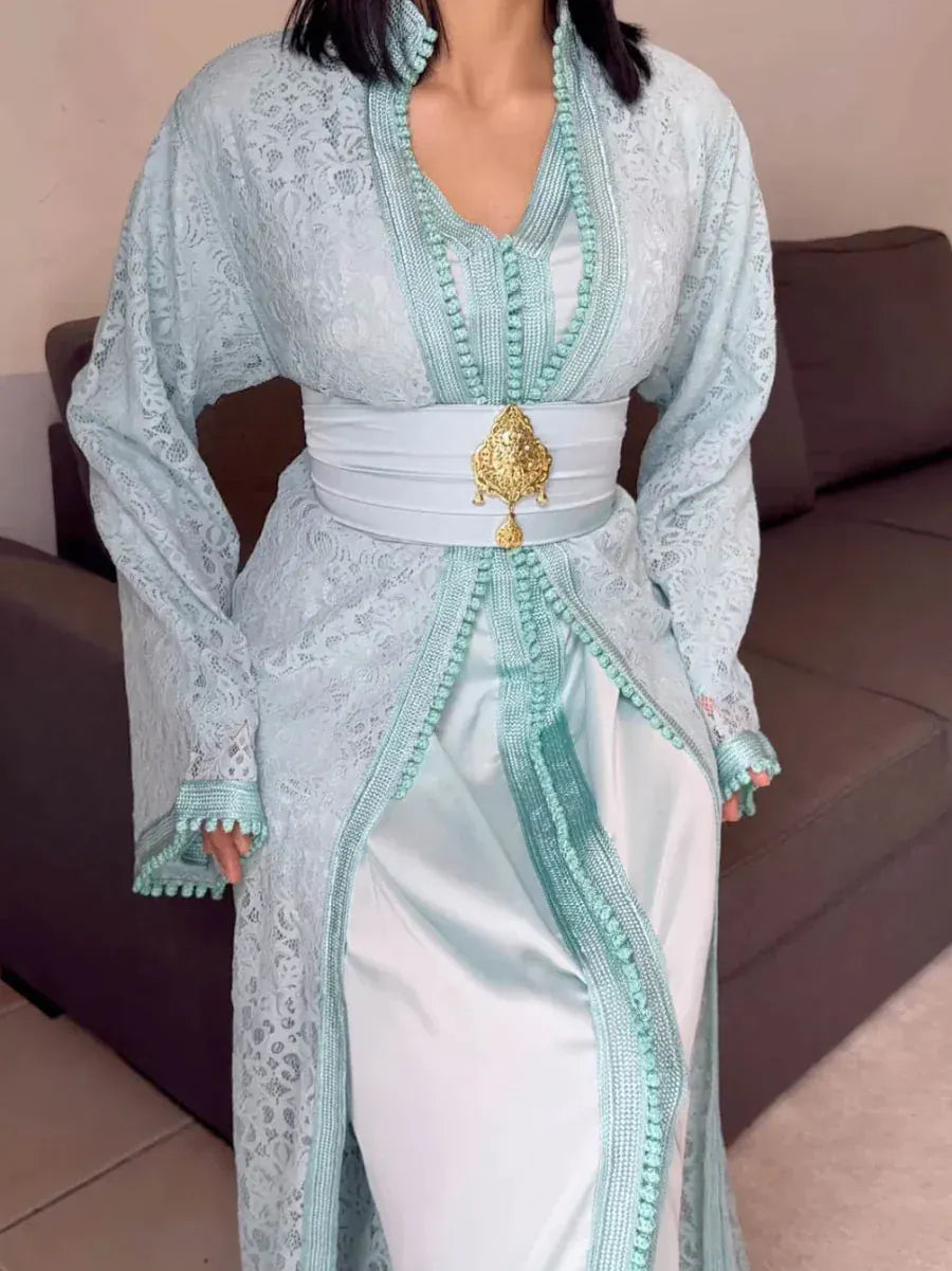 Kaftan met Officierskraag