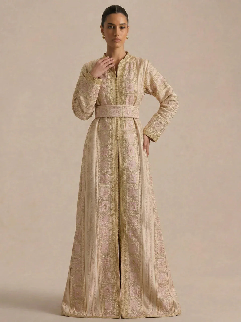 Kaftan Roze Licht