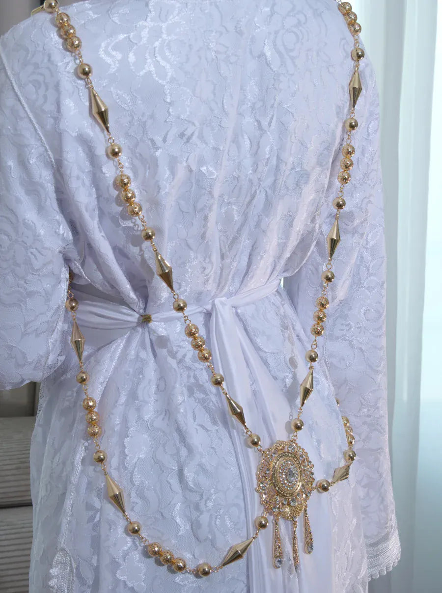 Kaftan Back Jewelry Eastern Refinement