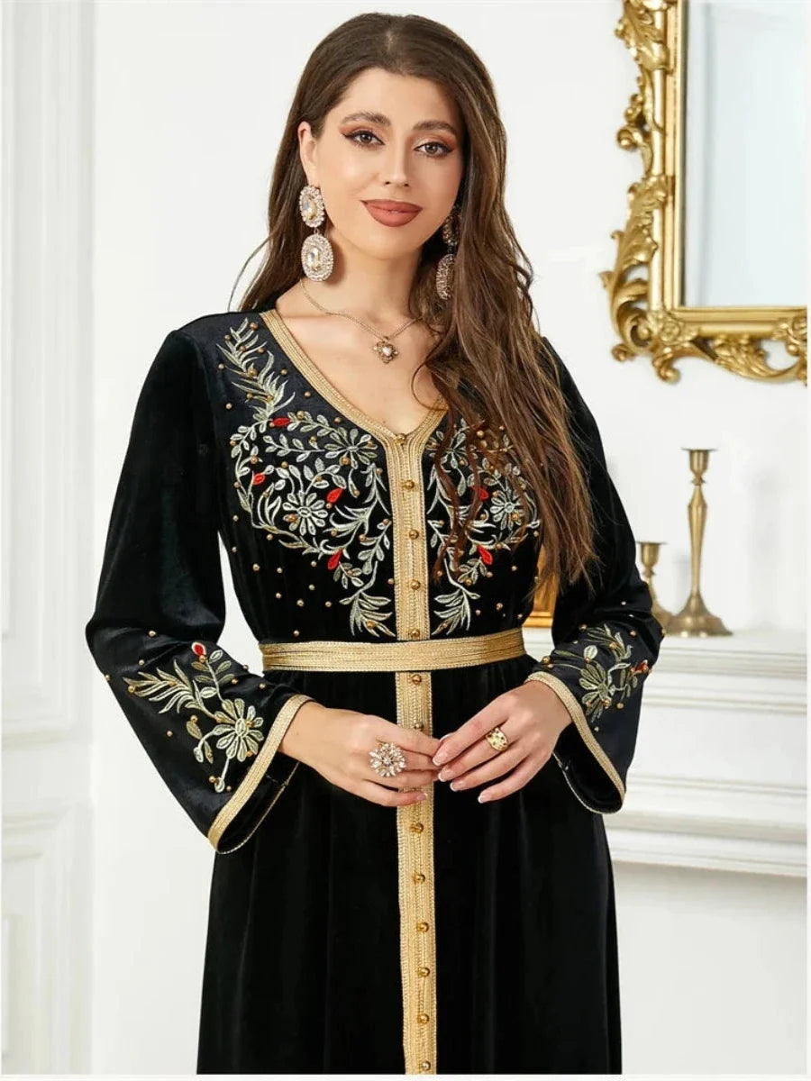 Kaftan aus Samt