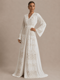 Kaftan Wit Bruiloft