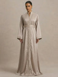 Kaftan Wit Eenvoudig