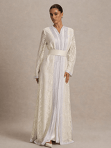 Kaftan White Hlel