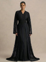Kaftan Schwarz Einfach