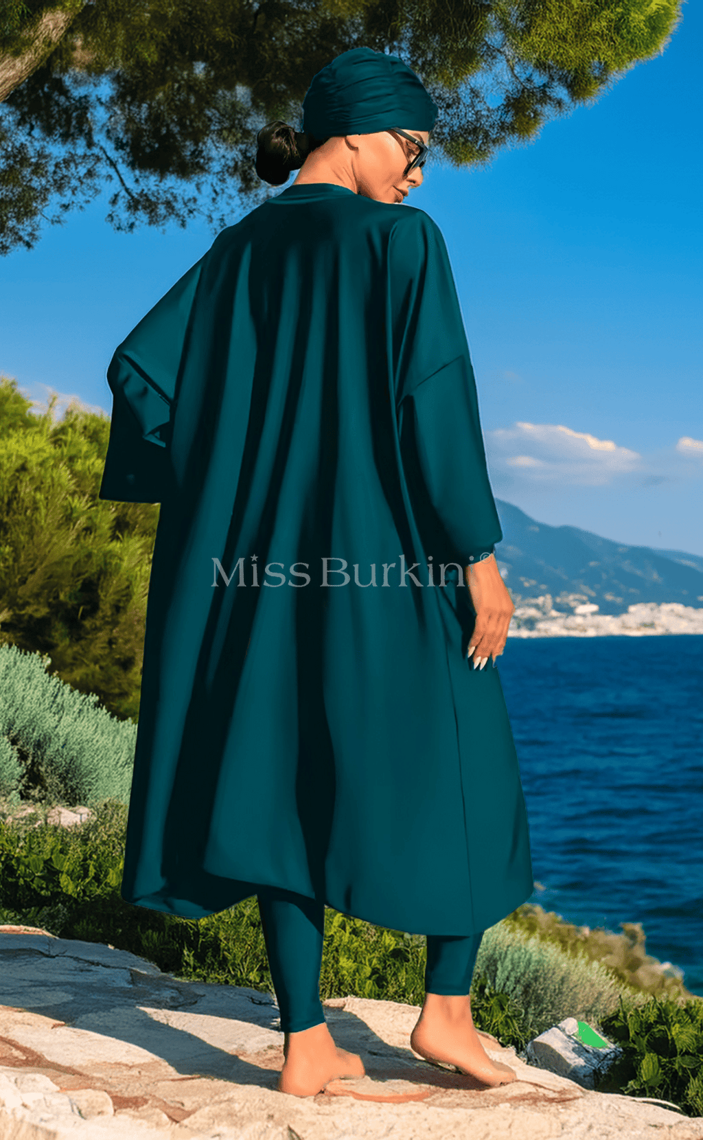 Karla green wide burkini