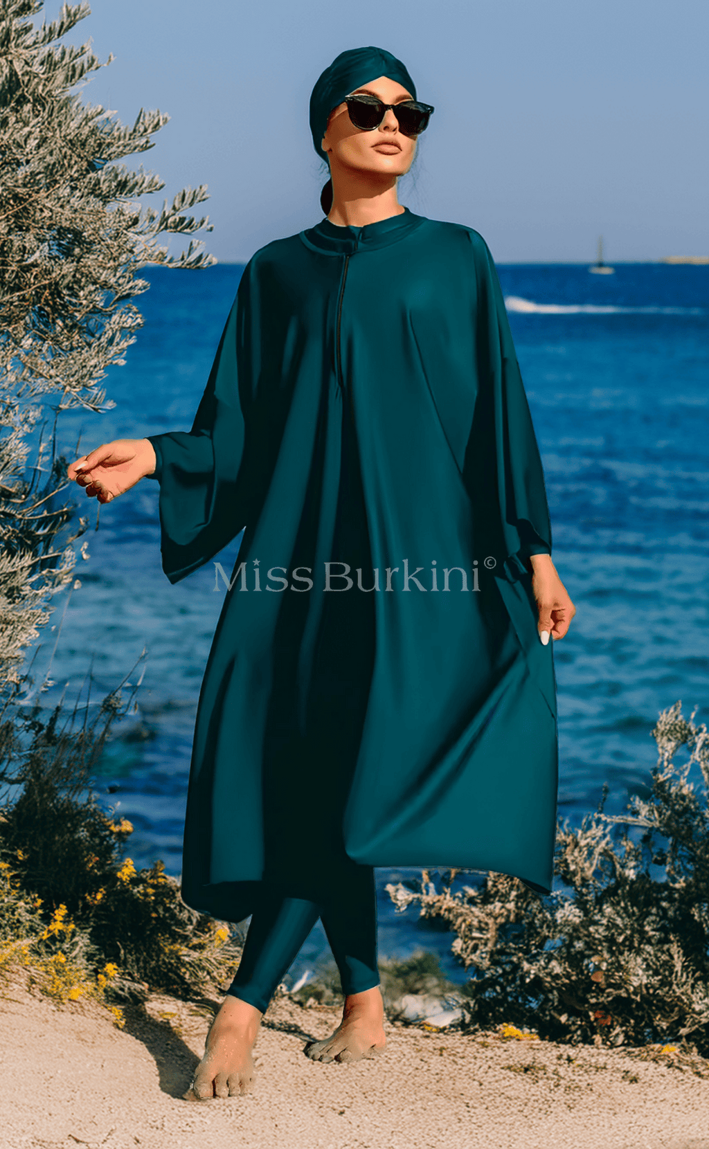 Karla green wide burkini