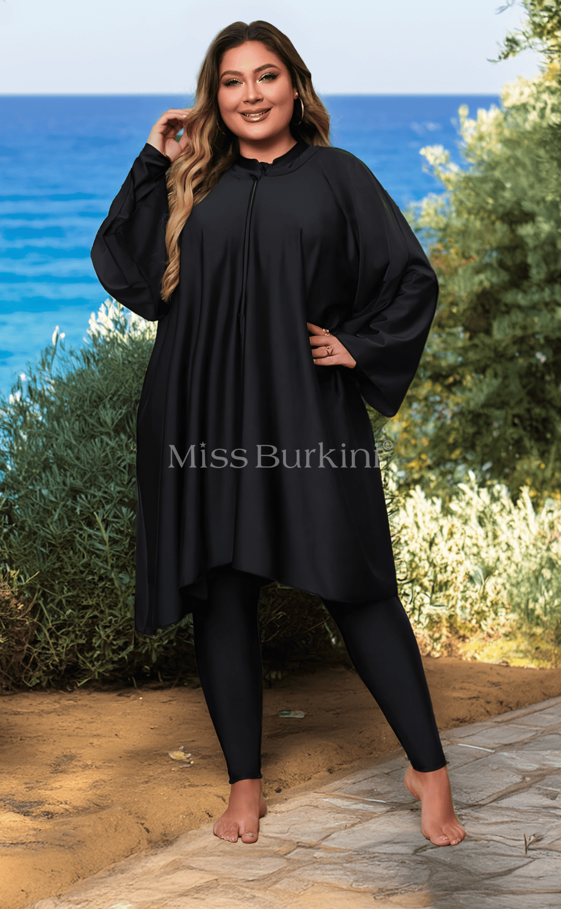 Karla schwarzer weiter Burkini