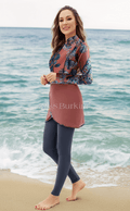 Lange Burkini Malaga Palmroze