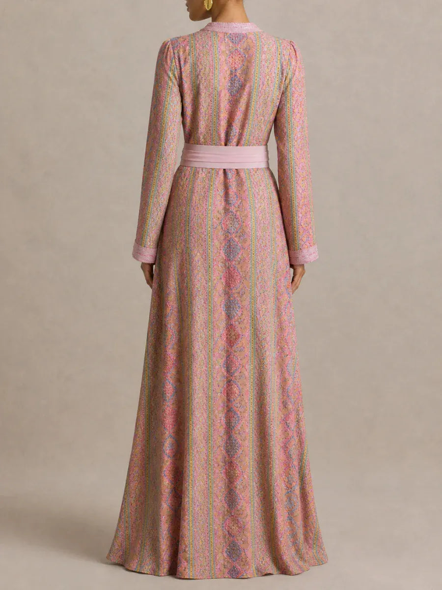Langes Kaftankleid