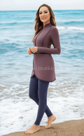 Lange lila Malaga burkini