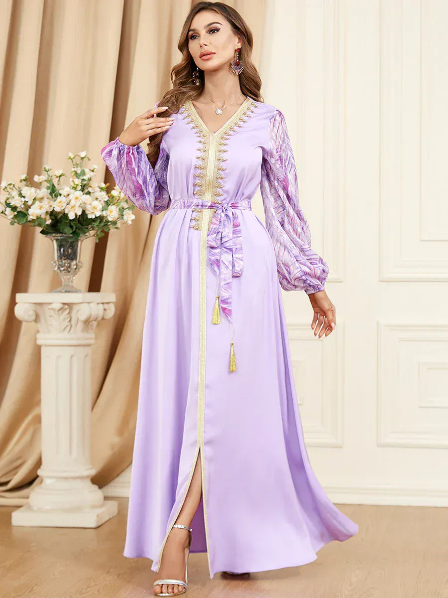 Lichtroze kaftan