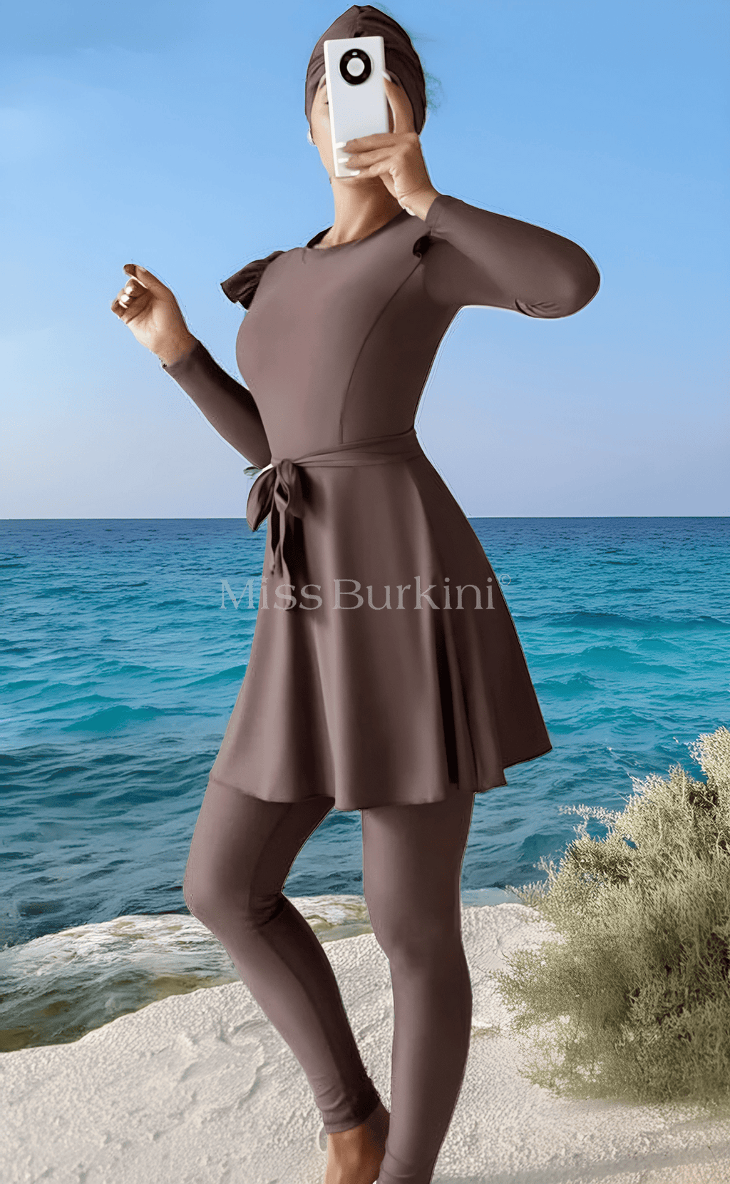 Maia Burkini-Badeanzug