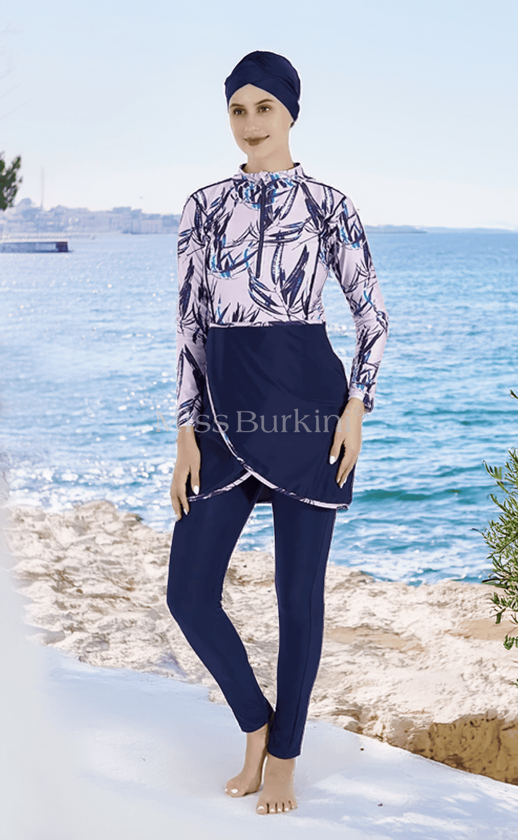 Burkini lungo Malaga bambù