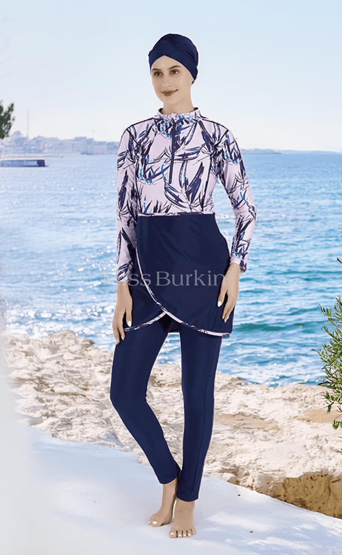 Malaga Bambus Langarm-Burkini