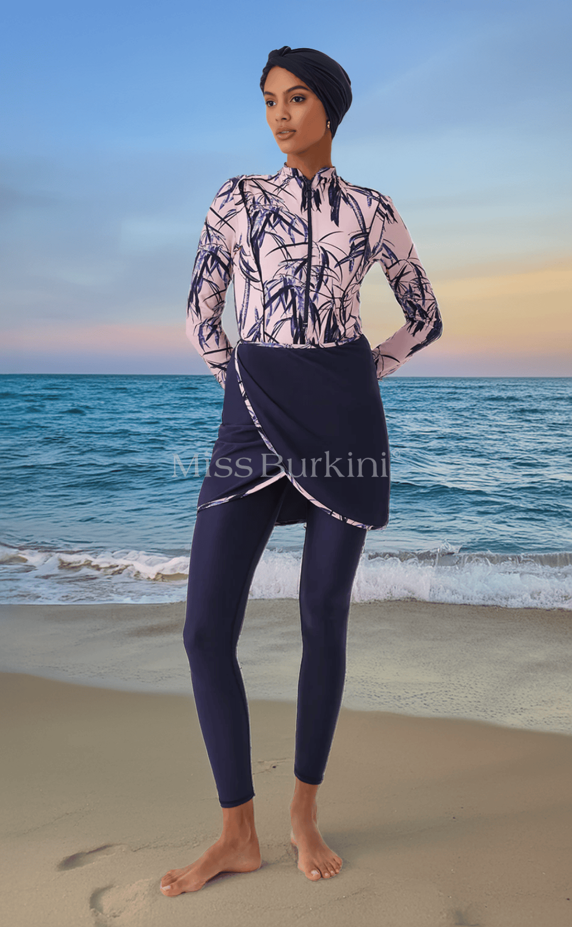 Malaga Bambus Langarm-Burkini