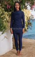 Massilia blauwe zwembroek burkini