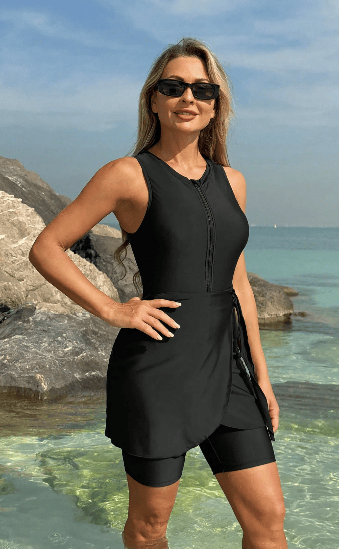 Ärmelloser Burkini von Onaya