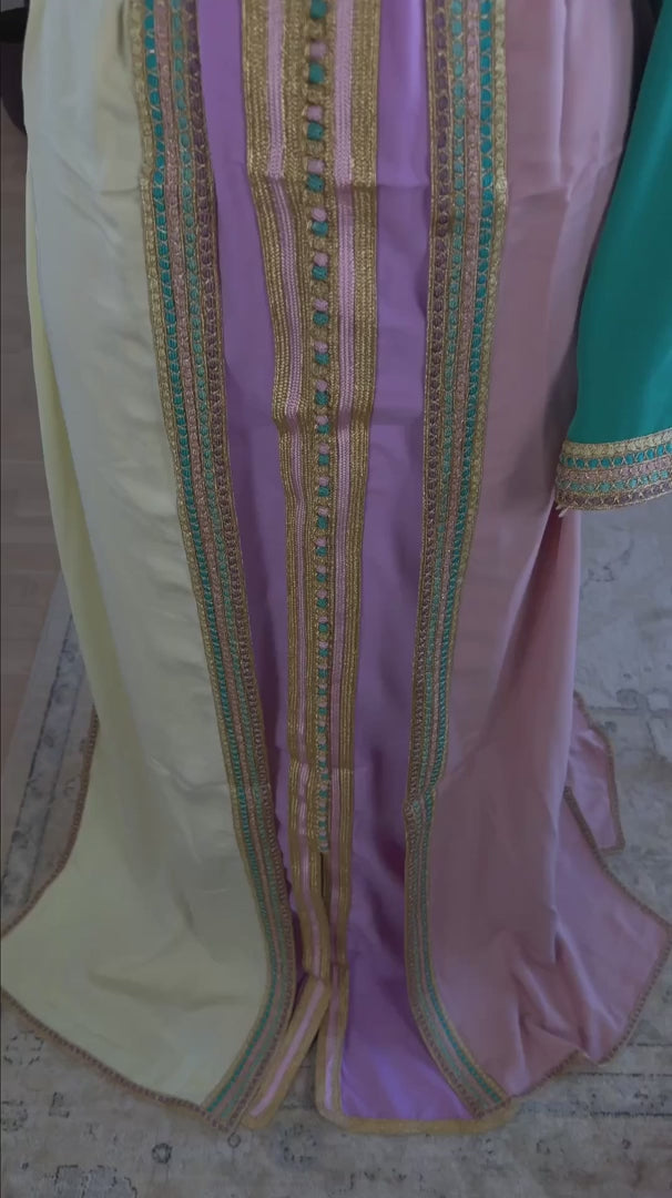 Kaftan Pastelpaars