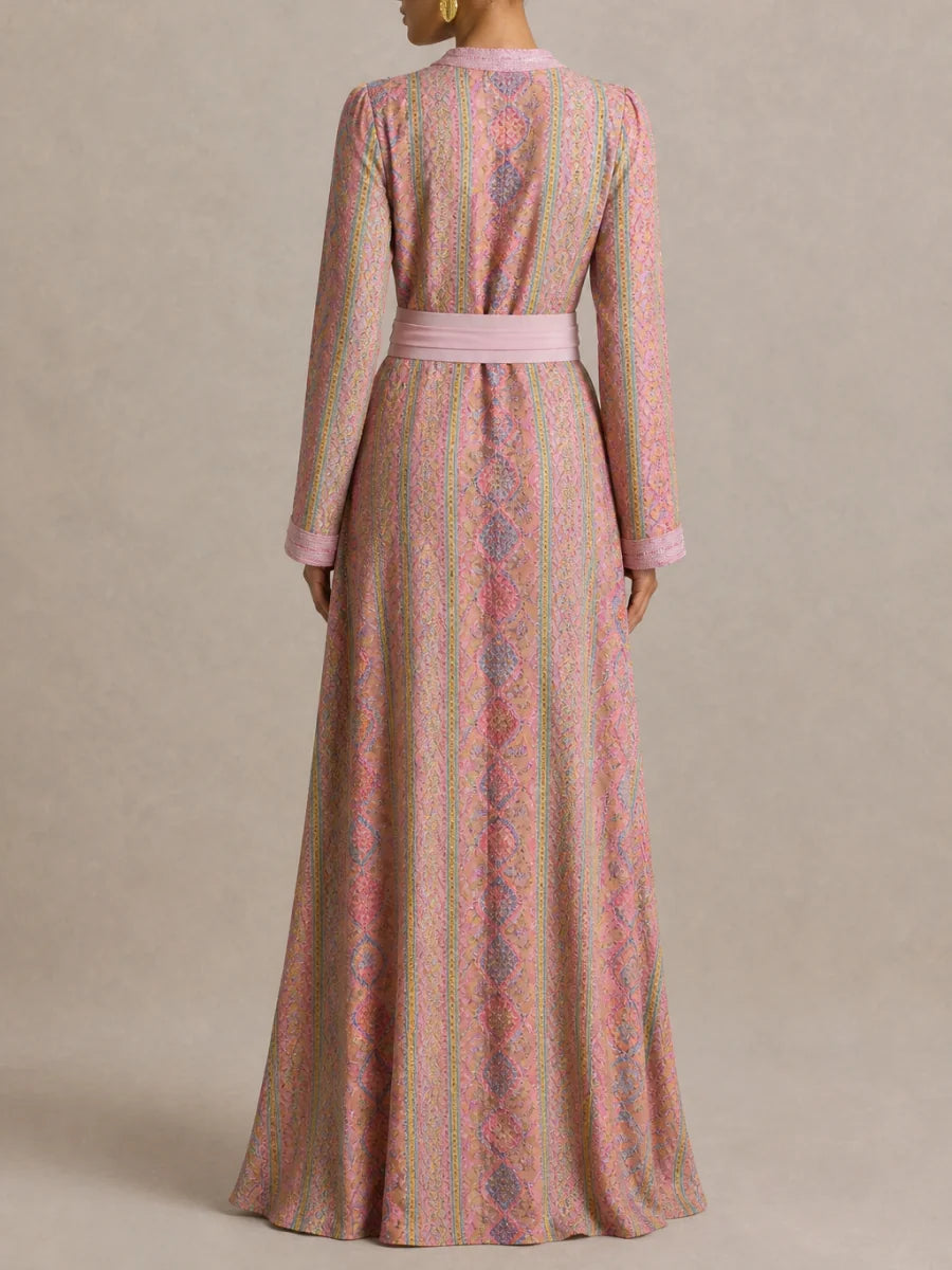 Langes Kaftankleid
