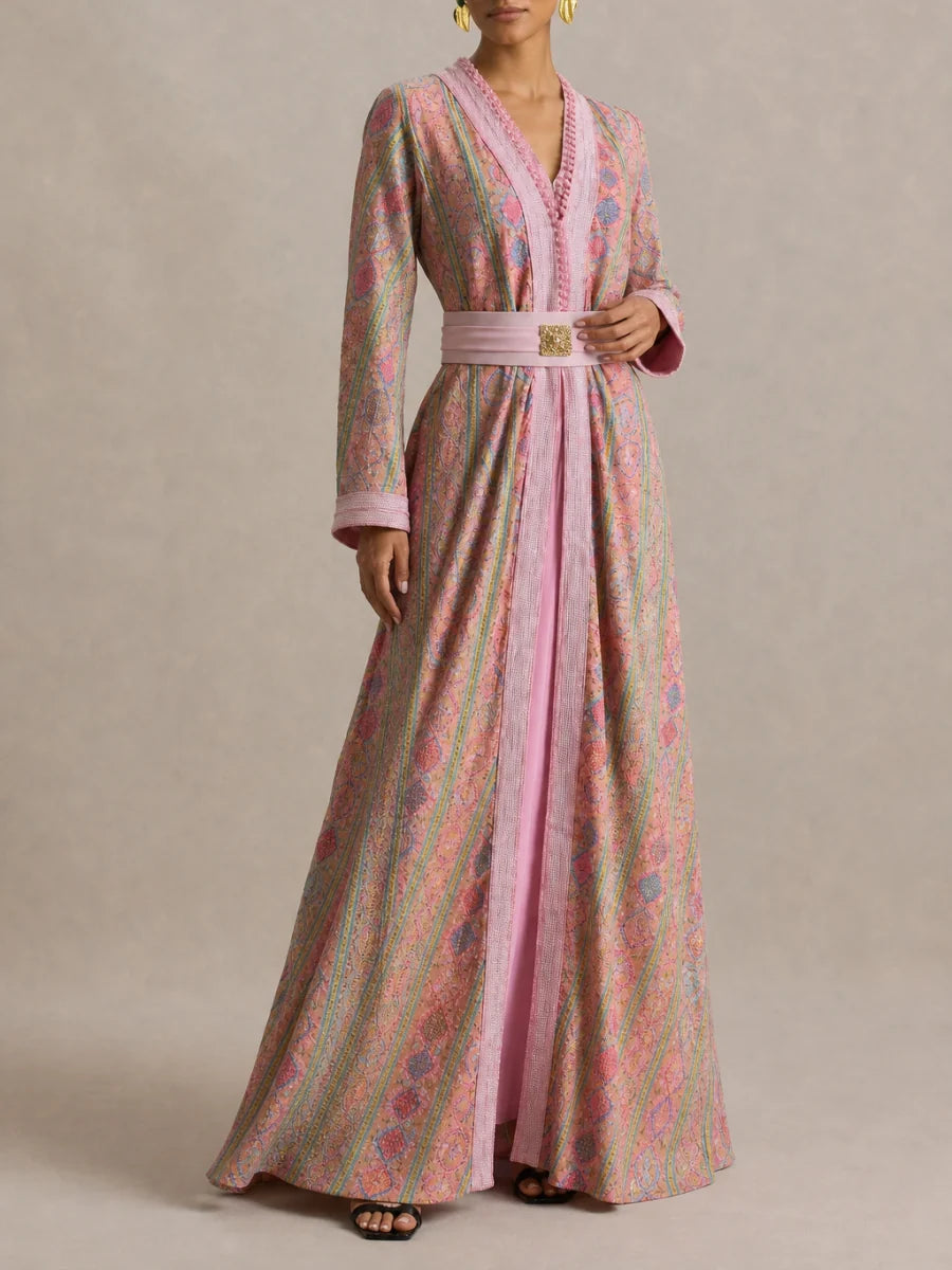 Langes Kaftankleid