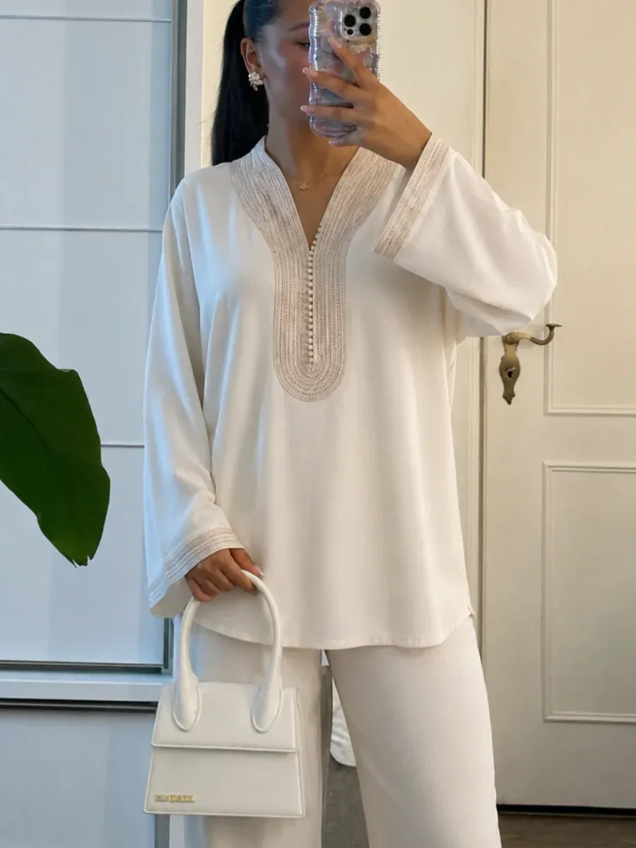 Set Beldi Safia Wit