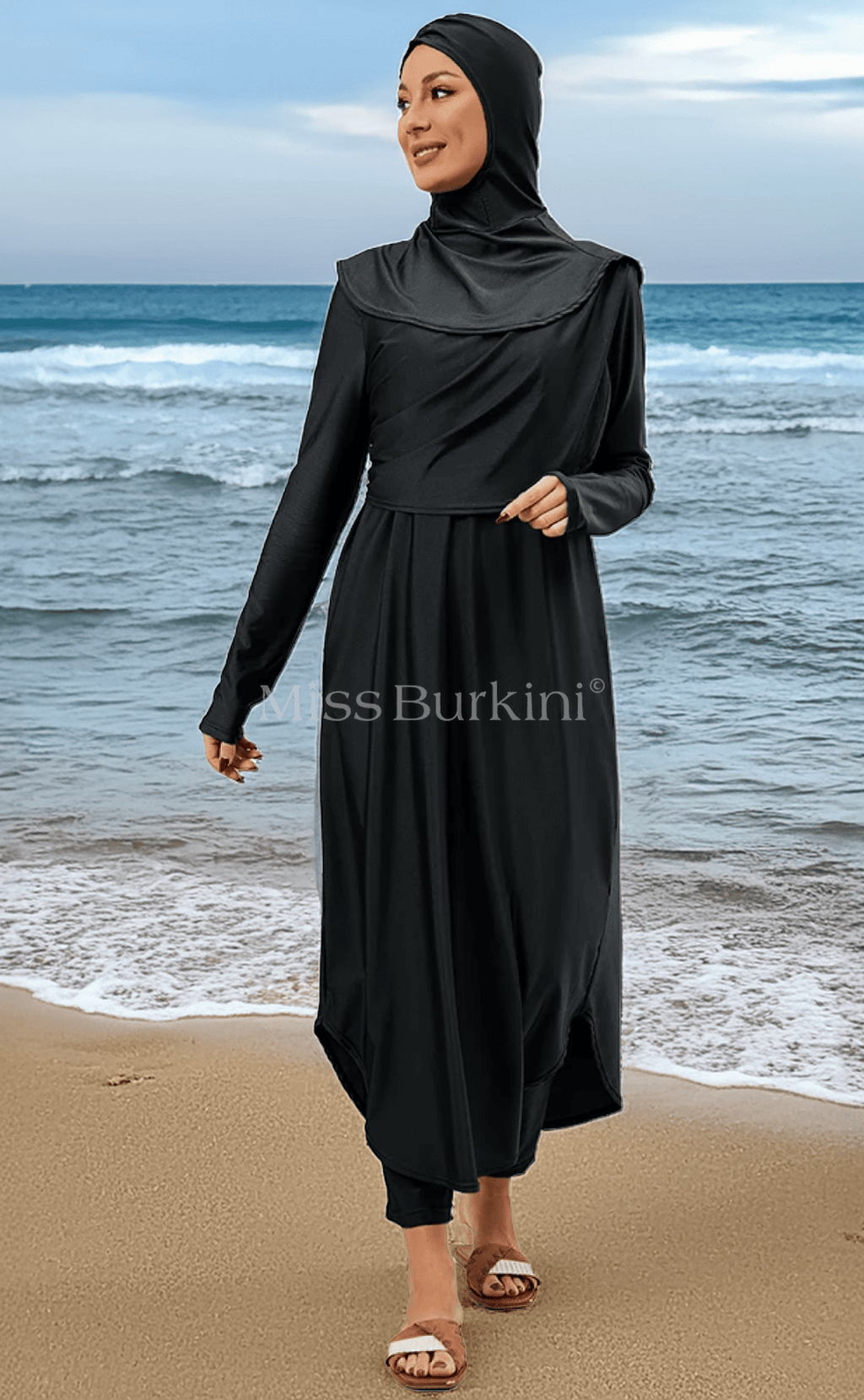 Steliya verschleierte Frau Burkini