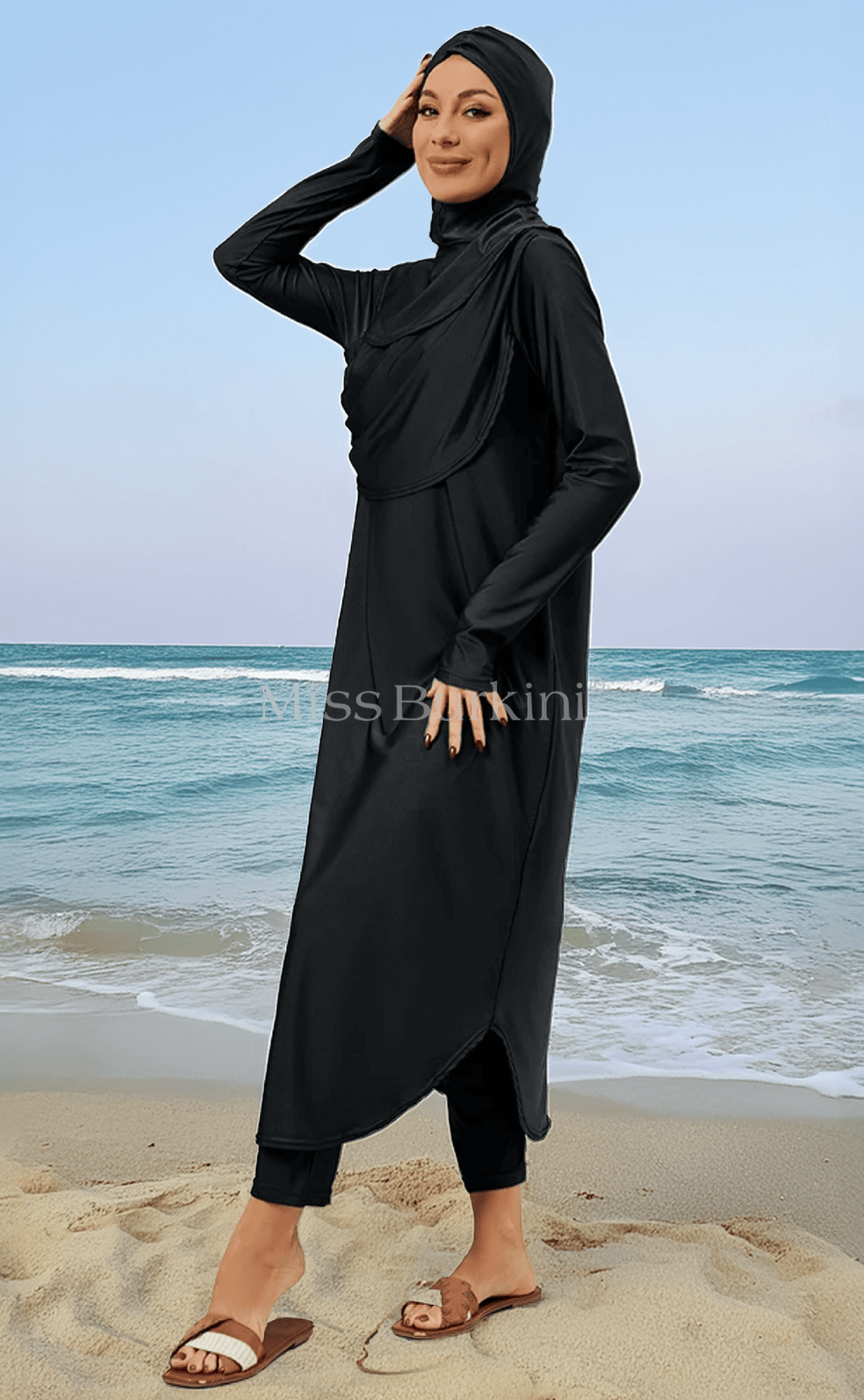 Steliya verschleierte Frau Burkini