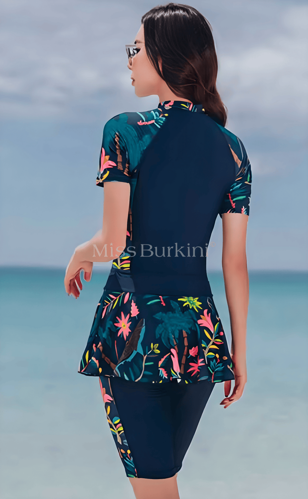 Kurzärmeliger Burkini