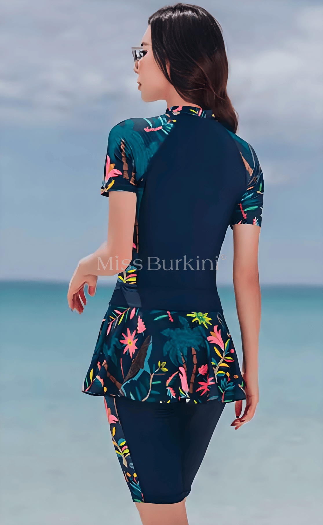 Kurzärmeliger Burkini