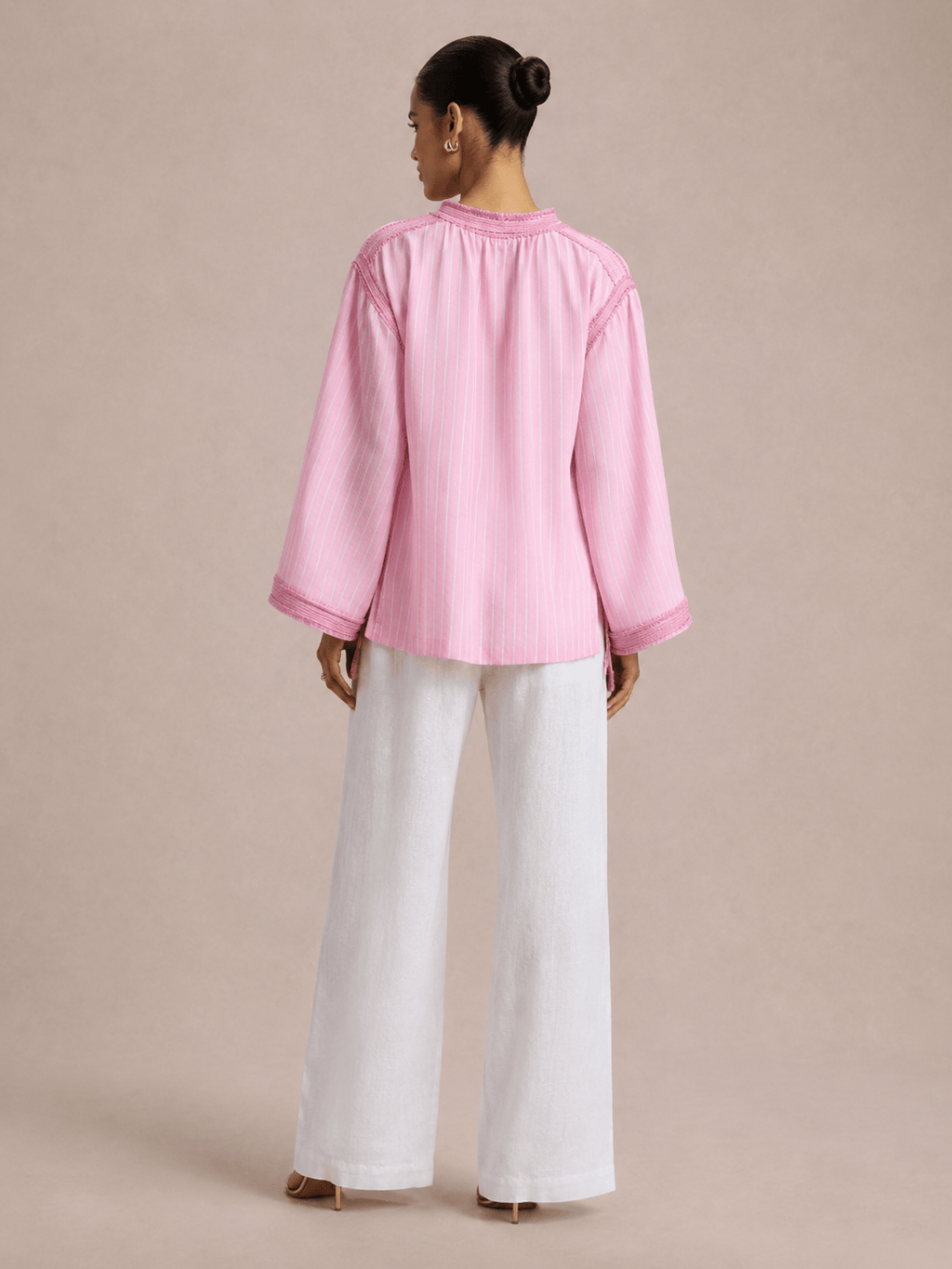 Tunica Beldi Yasmina rosa a righe