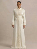 Witte Marokkaanse kaftan